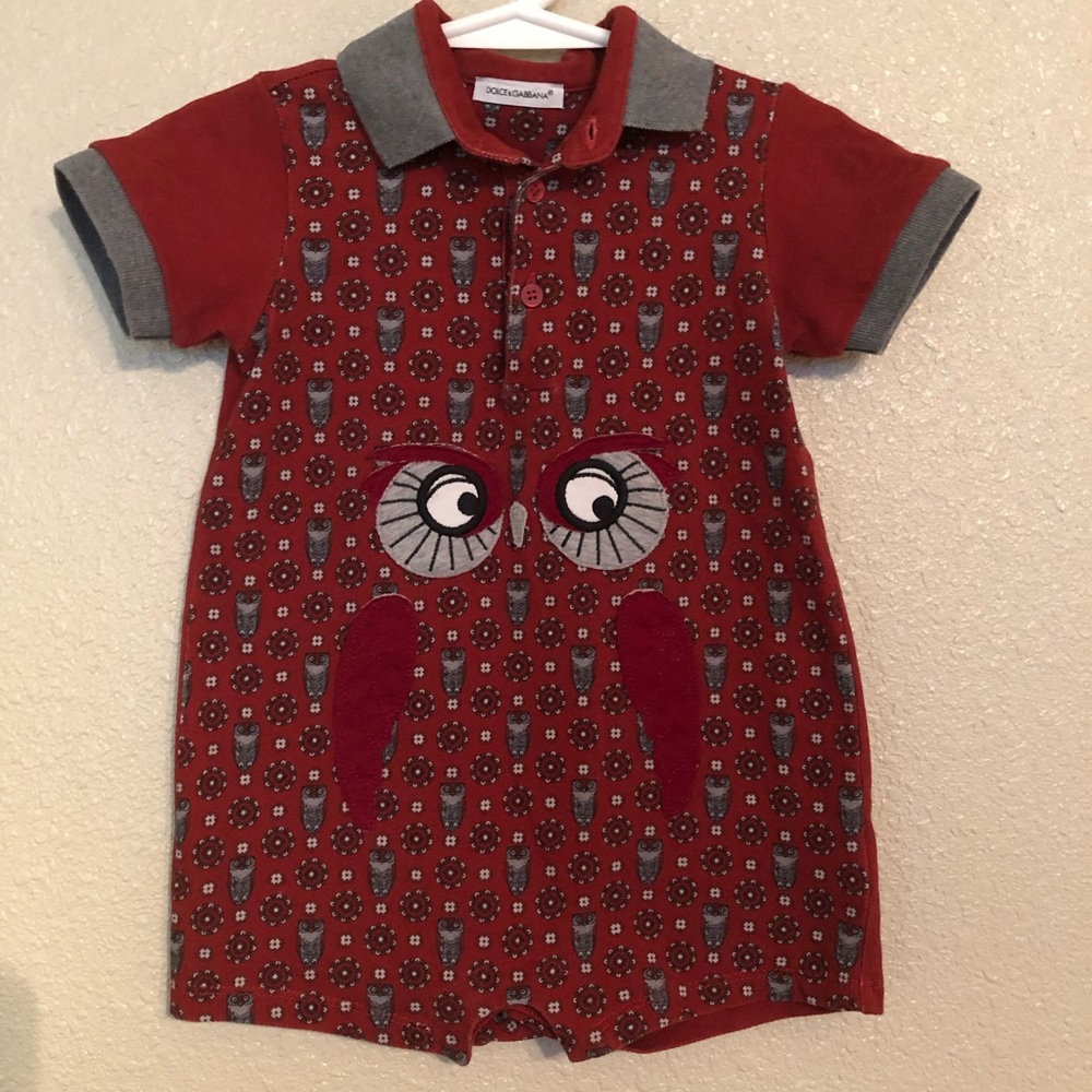 Dolce & Gabbana boys romper 12-18 months